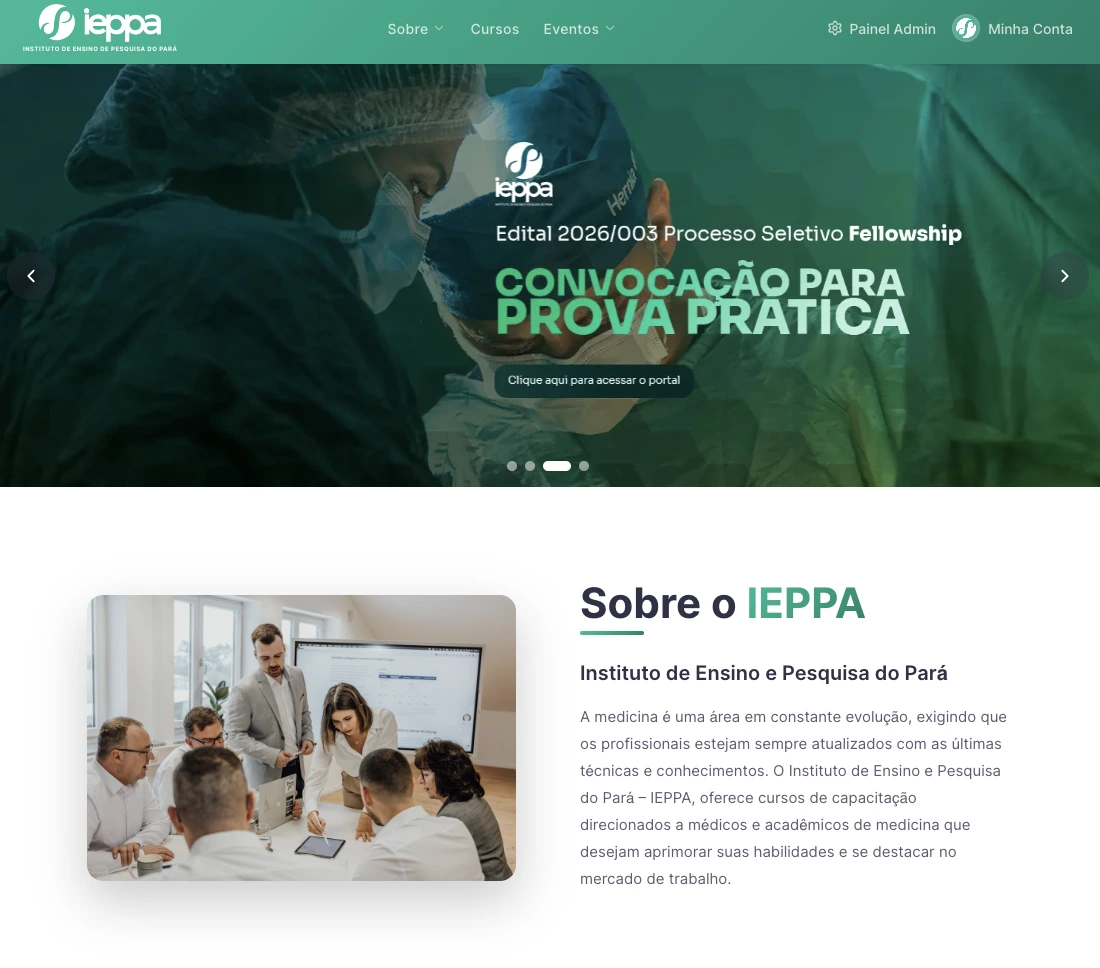 IEPPA - Site Institucional